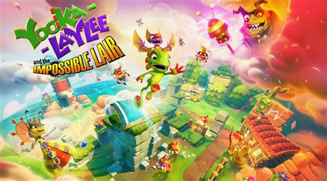 Yooka-Laylee and the Impossible Lair!  A Platforming Adventure Bursting with Retro Charm and Quirky Characters!