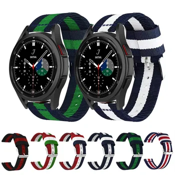 20 mm Pasek Do Zegarka Samsung Galaxy Watch 4 Classic 42 mm 46 mm/Watch 4 40 mm 44 mm/Active 2 Nylonowe Paski Pasek Wymienny Bransoletka