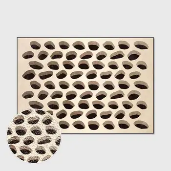 3D Wirująca Iluzja Druku Dywany Skandynawskie Nowoczesne Geometryczne Czarne Dziury Dekoracji Domu Dywaniki Salon Antypoślizgowe Maty Podłogowe
