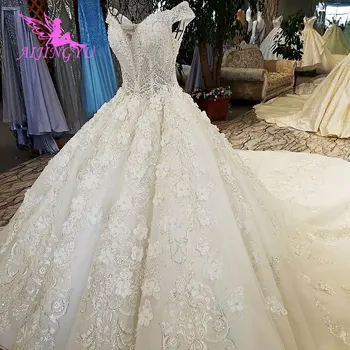 AIJINGYU suknia Ślubna 2021 2020 Zrobione w Turcji zaręczynowy Luksusowy, Seksowny Sklep Miniaturowych Sukienki Ślubne ubrania Sukienki