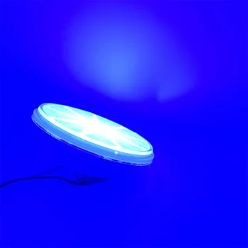 Basen LED 25 W, 40 W, 55 W, 12 W PAR56 Piscina RGB Kolorowy Podwodny Oprawa IP68, Wypełnione Żywicą, Plastikowa Płaska Powierzchnia