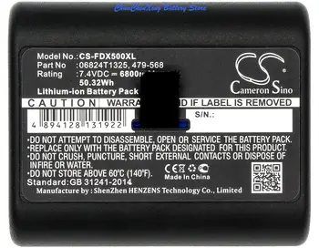 Bateria Cameron Sino o pojemności 5200 mah/6800 mah dla Fluke DSX Versiv, DSX-5000 CableAnalyzer, Versiv, Dla NetScout OneTouch na platformie