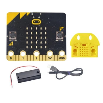 BBC Microbit Go Start Kit Micro: Programowalny Edukacyjna opłata dla rozwoju BBC Z Etui Ochronnym + komora Baterii