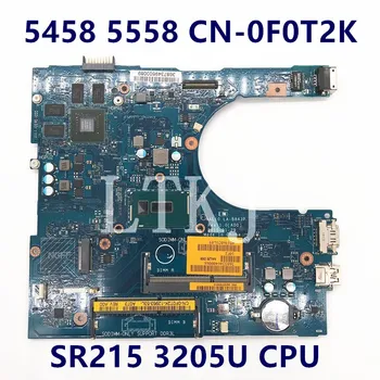 CN-0F0T2K 0F0T2K F0T2K Dla Dell 5458 5558 5758 AAL10 LA-B843P W/SR215 3205U Procesor 920 M GPU płyta główna laptopa 100% w Pełni Przetestowany