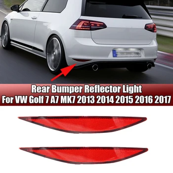 Czerwony Tylny Zderzak Kątowy Reflektor Dekoracyjny Kierunkowskaz Do VW Golf 7 A7 MK7 2013 2014 2015 2016 2017 Samochód-Stylizacja