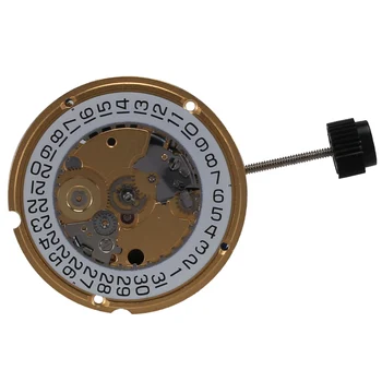 Dla ETA 956.412 Data ruchu na 3-m pojedynczym Kalendarzu 3-pin mechanizm kwarcowy Akcesoria do zegarków