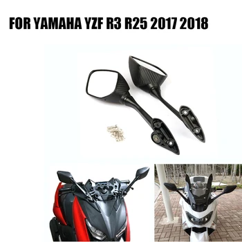 Do Yamaha YZF R3 R25 2017 2018 Modyfikacji Motocykla Płaszczyznę Lusterko Wsteczne Kierownica Czołowe Lusterko Lusterka Boczne