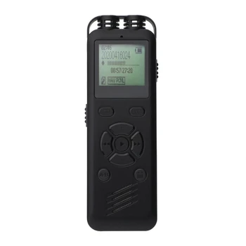 Dyktafon cyfrowy Bezpieczeństwa Mini-Dyktafon Z Aktywacją Głosową W formacie MP3 WAV
