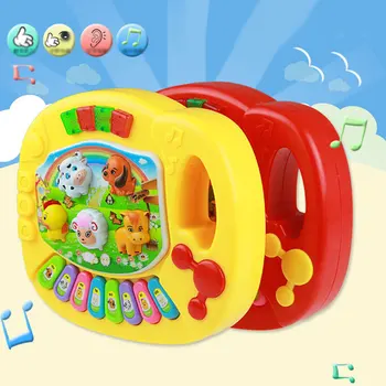 Dzieci dla dzieci Muzyczne Pianino Bydła Gospodarstwo Edukacyjne Gry Edukacyjne Zabawki XR-Hot
