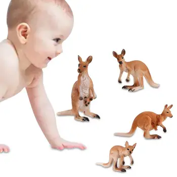 Figurki Dzikich Zwierząt Realistyczne Zwierzęta Przyrody Edukacyjne Zabawki Dla Imprez Zabawki Edukacyjne Dla Gospodarstwa Leśnego Ciasto Na Urodziny