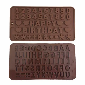 List czekolada silikonowa forma galaretki formy fondant ciasto dekoracji narzędzie