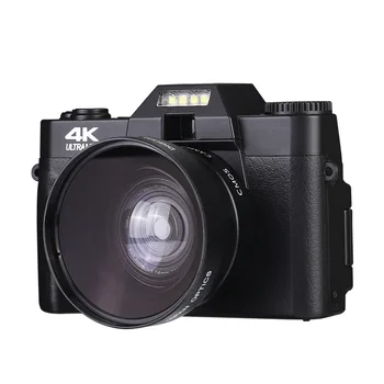 Nowa 4K HD Aparat Cyfrowy vlog WIFI Kamera Kamera 30MP na YouTube na Żywo Zoom Cyfrowy 16X Kamera Do Nagrywania