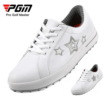 PGM XZ113/ Damskie buty golfowe, Antypoślizgowe Oddychające buty do Biegania, Damskie Wodoodporne buty do Biegania Z Mikrofibry, Sportowe Buty Do Wypoczynku Na świeżym Powietrzu