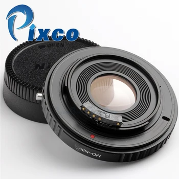Pierścień adaptera dla potwierdzenia af PIXCO szkła optycznego nadaje się do obiektywu Minolta MD MC do aparatu Nikon F Mount