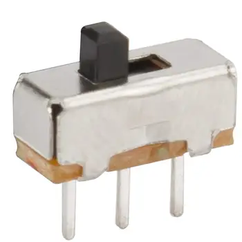 Pionowy przełącznik suwakowy z wysokim uchwytem 3-pin 2-pozycyjny 1P2T SPDT z panelem PCB dla Arduino 0.5 Amp, 50 v dc, 2 mm, 50 szt.