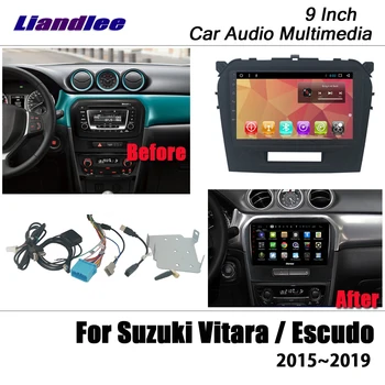 Samochodowy Android Multimedia Do Suzuki Grand Vitara/Escudo 2015/2016/2017/2018/2019 Radio Stereo Wideo Nawigacja GPS Ekran Dotykowy HD