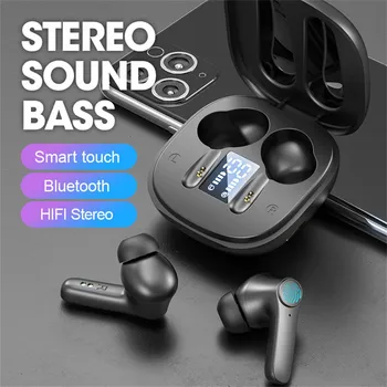 TWS Bezprzewodowe Słuchawki Bluetooth 5,0 Wodoodporna Gier Słuchawki Z Niskiej Latencji Słuchawki Stereo Sterowanie Dotykowe Z Ładowarką